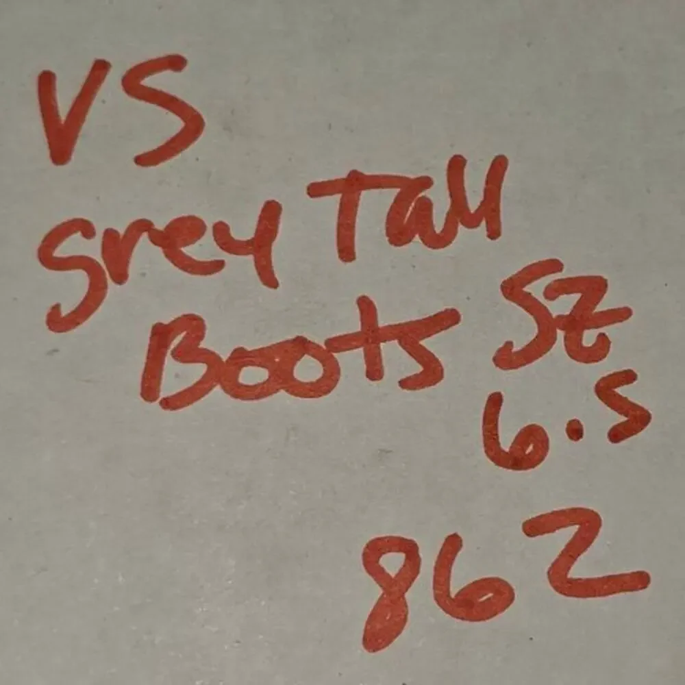 Via Spiga PArca Suede Knee High Boots‎ Buckle Heel Zip Gray Women's Size 6.5